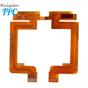 Professionell flexibel kretskort Tillverkare fpc 1020 termisk kabel FPC fingeravtryckssensor 0,8 mm Pitch FPC-anslutning